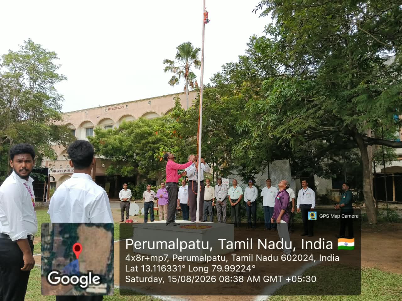 80th Independence Day Celebration at Sriram Engineering College