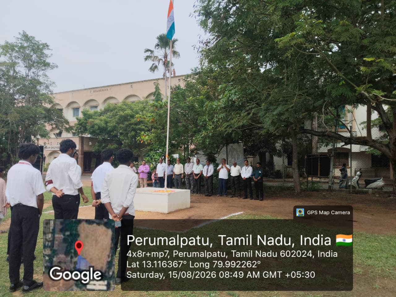 80th Independence Day Celebration at Sriram Engineering College